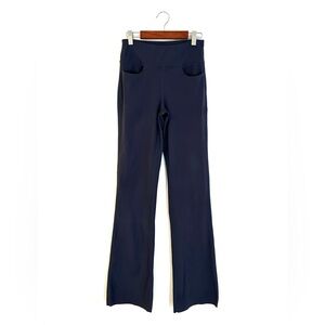 Flare Mid-Rise Charcoal 4- Pocket Leggings